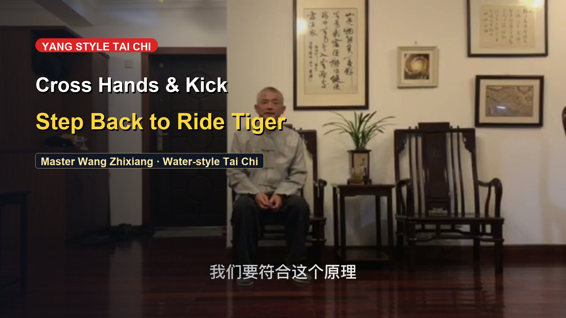 Cross Hands, Cross Legs & Step Back to Ride the Tiger: Practical Martial Secrets